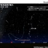 1月3日午後11時の空をStellaNavigatorでシミュレーション(c) アストロアーツ