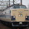 秋田車両センターに6両編成1本だけが残る583系。4月8日限りで引退することが決まった。
