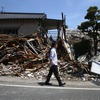 熊本地震被災地（4月20日）