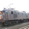 大井川鐵道が現在運用している旧型電気機関車はE31形の整備後も引き続き使用される見込み。写真はE10形（E102）。