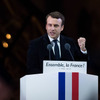 マクロン次期フランス大統領（5月7日）　(c) Getty Images
