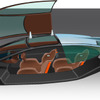 Green4Uの新型EVスポーツカーのレンダリング