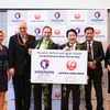 日本航空（JAL）と米ハワイアン航空が包括的な業務提携（9月25日、ホノルル）