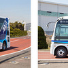 ANAとSBドライブの実証実験用バス（参考画像）
