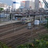 取り残された小樽駅構内の電車。