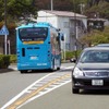 SBドライブによる江ノ島での自動運転バスの実証実験（参考画像）