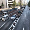 新京橋駐車場入り口（地下）