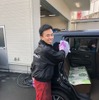 洗車中のベトナム人（アマギ）