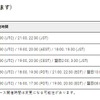 レース開催時間（5地域毎に異なる）