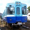 11月12日から「銚電ロマンスシート」の利用が開始される3000形3501号。