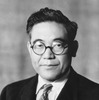 豊田佐吉氏の長男で、トヨタ自動車の実質的創業者とされる、2代目社長の豊田喜一郎氏。