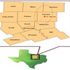 天然ガスコアエリア開発プロジェクトロケーション：米国テキサス州　タラント郡および、デントン郡