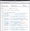 Safariで表示されたiPod Styleのトップページ