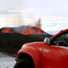 噴火直前のアイスランド火山を調査した