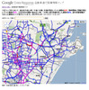 被災地域の渋滞実績情報をGoogleおよびYahoo! JAPANと提供
