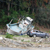 東日本大震災発生から3か月。宮城県南三陸町付近
