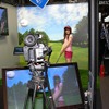 プロフェッショナル向けの一体型二眼式3DカメラレコーダーAG-3DA1による撮影体験コーナー