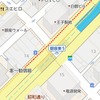 渋滞予測地図拡大画面