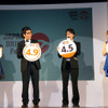 マツダの「JAPAN DRIVE Fest」開催発表会に、お笑いコンビのおぎやはぎ、タレントの安田美沙子さん、柴小聖さんが参加した。