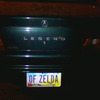 本日の一枚『ゼルダの伝説なナンバープレート』 本日の一枚『ゼルダの伝説なナンバープレート』