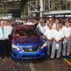 9月7日、メキシコ工場で生産が開始された新型 日産 セントラ