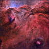 光り輝く星雲…NGC6188とNGC6164 画像