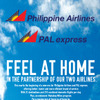 フィリピン航空とPALエクスプレスのタイアップ・ポスター