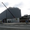 再開発事業が進行中の姫路駅。新駅は大阪方面へ約1.9kmの地点に建設される。
