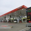 JX日鉱日石エネルギーが神奈川県海老名市にオープンした、ガソリンスタンド一体型の水素ステーション