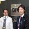 DMAPの社長を務める山屋謙二郎氏（右）と販売部門ゼネラルマネージャーのタッチャ氏