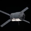 ISSに接近するATV3号機。日本時間2012年3月29日に撮影されたもの。