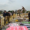 バンコク都庁、違法な屋外広告３０００枚撤去