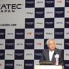 CEATEC JAPAN実施協議会の佐々木則夫会長（東芝副会長）