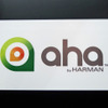 「aha by HARMAN]のロゴマーク。日本での展開は初となる