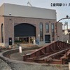 盛岡駅構内の検修庫と転車台。建物は11月末頃の完成を予定している。