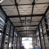 釜石駅構内の検修庫（2013年11月12日撮影）も11月末頃に建物が完成する予定だ。
