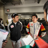今季のGT300シリーズ王者コンビ、#16 CR-Zの中山友貴（左）と武藤英紀。写真：Honda