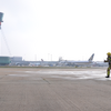 ロンドン・ヒースロー空港の消防業務に従事する消防士、ジェームズ・ダジリドさん