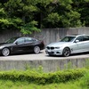 BMW・4シリーズグランクーペ（左）と3シリーズグランツーリスモ（右）
