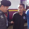 ウボンラチャタニ発の列車で逮捕された男