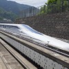 中央新幹線の営業用車両として開発されたL0系。今回の体験乗車はL0系に乗車することになる。