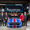 新世代MINIの累計生産300万台目となった5ドアハッチバック