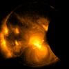 太陽観測衛星「ひので」が遭遇した金環日食の画像・動画を公開