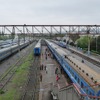 DGFによる中国～欧州間の鉄道輸送ルートは北回廊（シベリア経由）と西回廊（カザフスタン経由）の二つがある。写真はDGFの中国～欧州間の鉄道輸送ルートのうち、西回廊の一部を形成するカザフスタンの鉄道。