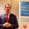 A350XWBのマーケティングディレクターを務めるマイク・バウザー氏。