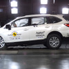 ユーロNCAPのスバル レガシィ アウトバック 新型の衝突テスト