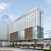 「JR船橋駅南口駅ビル（仮称）」の完成イメージ。2017年度末のオープンを目指す。