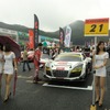 開幕戦はGT300クラスの10番グリッド発進だったAudi Team Hitotsuyama（カーナンバーは#21）。