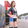 スーパー耐久シリーズ2015『adenuレーシングガールズ』小林レイミ・青木麻璃奈