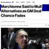 マルキオンネCEOが PSA プジョー シトロエン との合併を検討中と伝えた『ブルームバーグ』